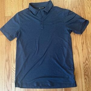 Travis Mathew Golf Polo Shirt Men's Large Short Sleeve Blue